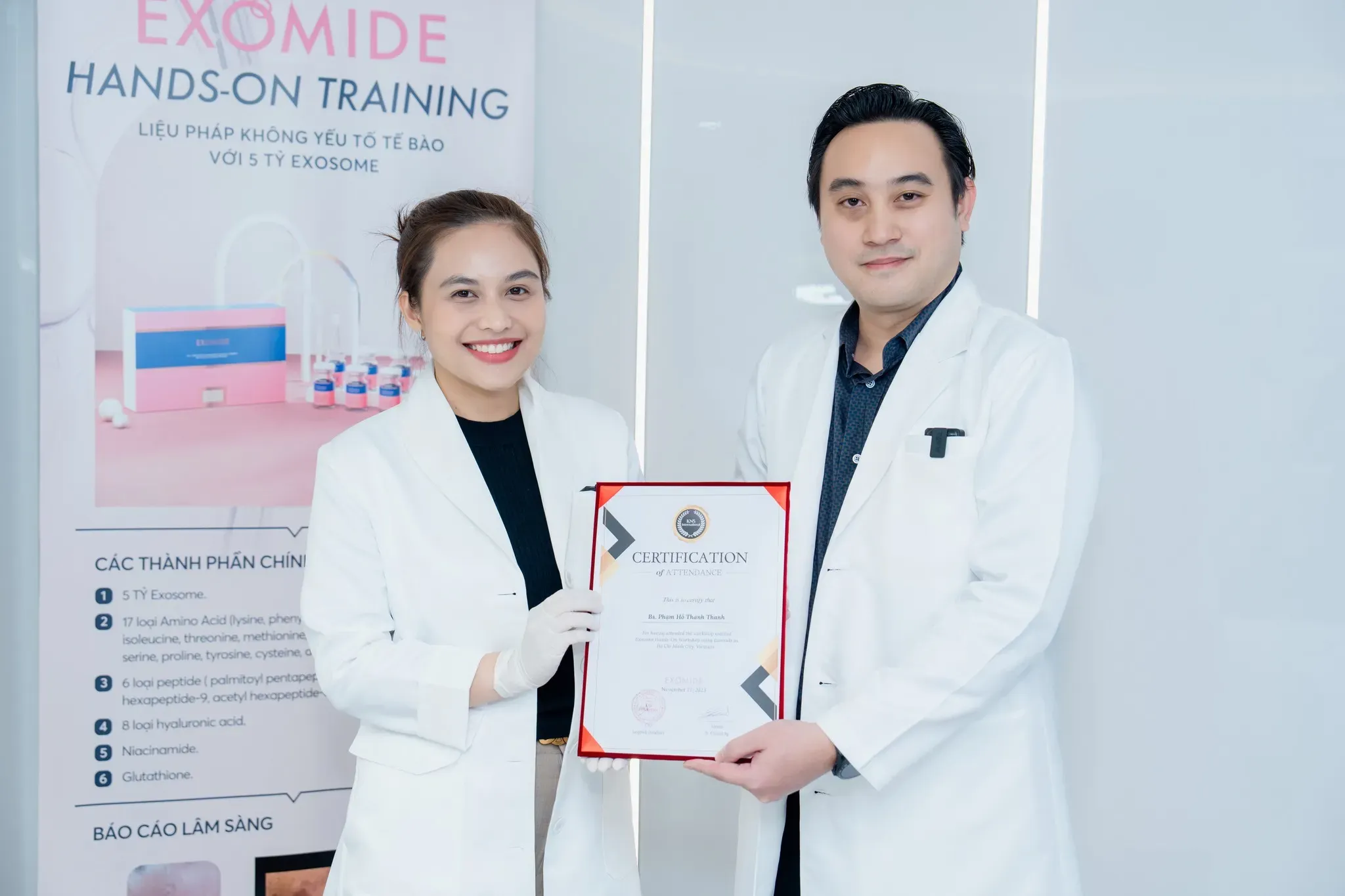 Exomide Aesthetic Journey at Goncy Clinic: Advancing Exosome Technology in Aesthetic & Regenerative Medicine highlight